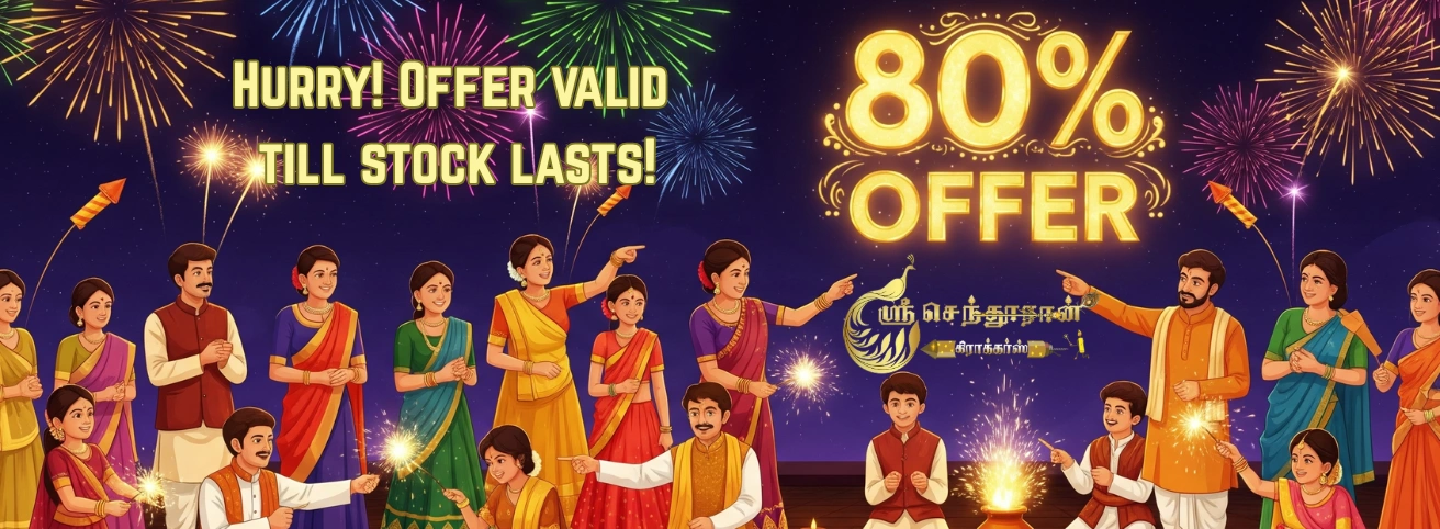 Vibrant Diwali Fireworks Showcase